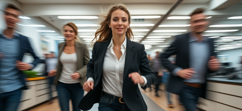 Running to issue!